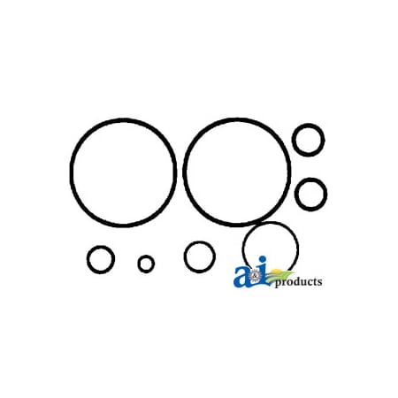 A & I Products GM R4 O-Ring Kit (R12/ R134a) 0.5" x4" x4" A-440-589